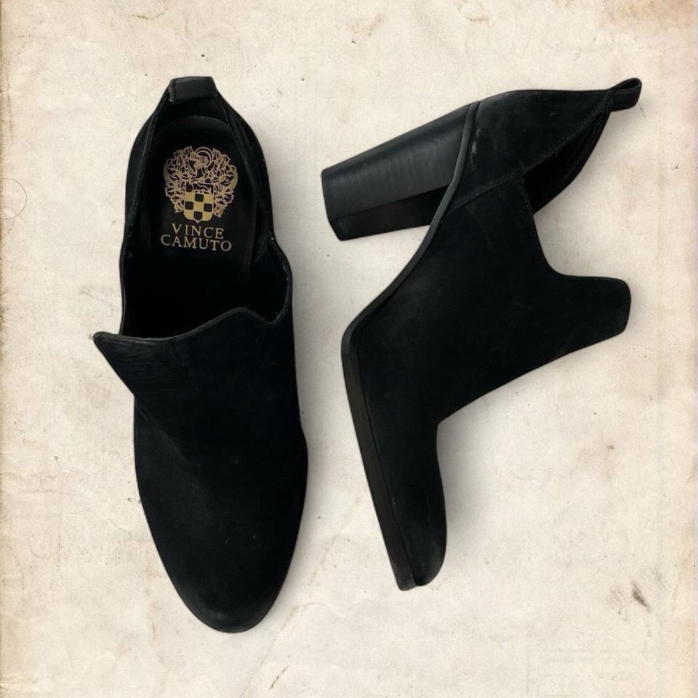 Vince Camuto Black Heeled Boots
